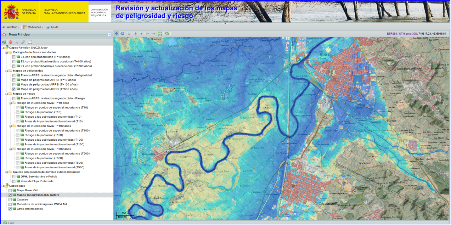 WebGIS-Jucar capture